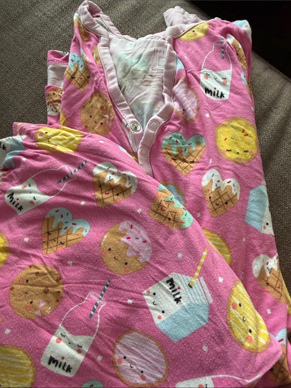 Little Sleepies Women Milk& Cookies Set